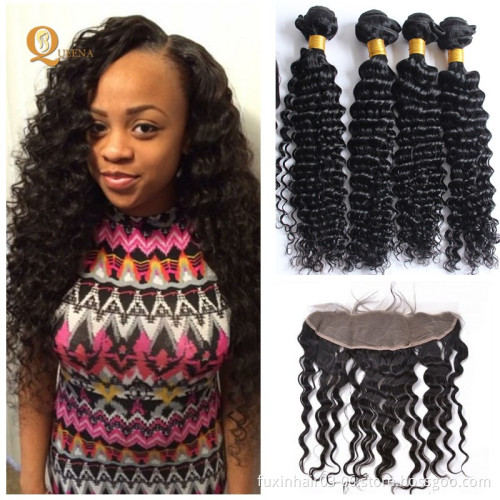 Cheap raw virgin straight closure brazilian hair weft extensions super double drawn hair